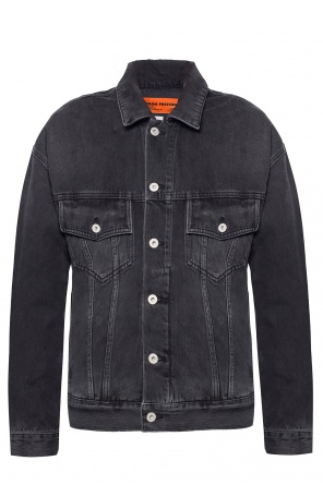 Denim jacket with embroidered logo, zdjęcie 1 Denim jacket with embroidered logo od Heron Preston